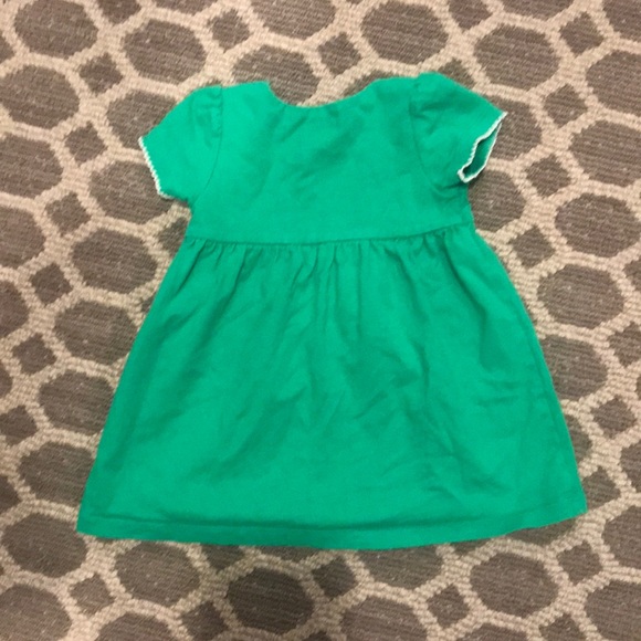 little girl emerald green dress